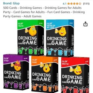 Drinking card game!